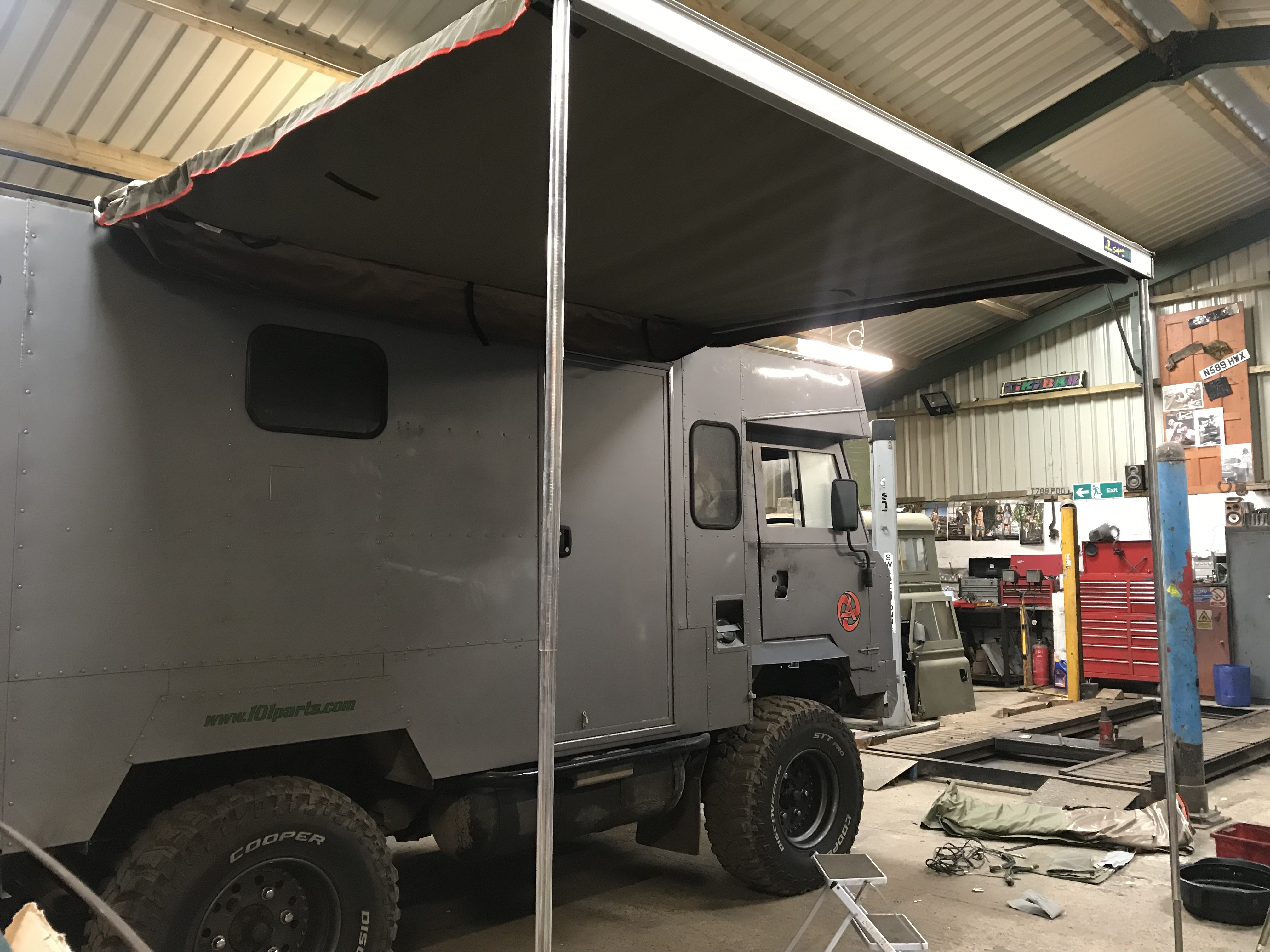 Howling Moon 21 Awning For Sale 101 Forward Control Land Rover